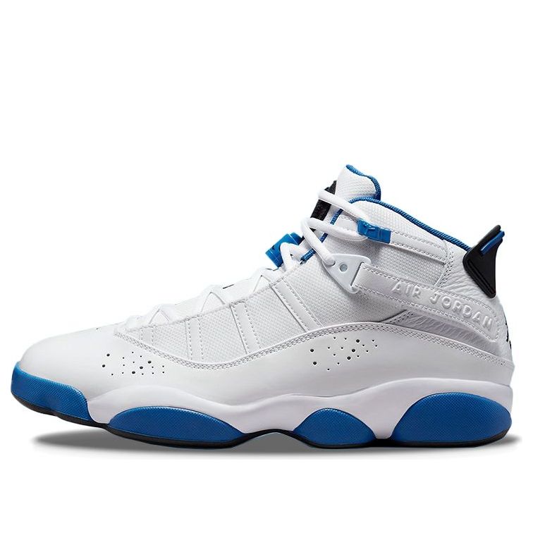 Air Jordan 6 Rings 'White Dark Marina Blue'  322992-114 Epochal Sneaker